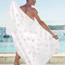 Load image into Gallery viewer, Ti Amo I love you -  Exclusive Brand - 10 Styles - Beach Towels 30&quot;x 60&quot;
