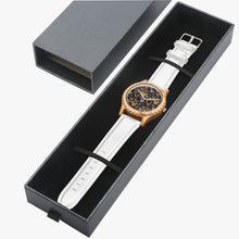 Load image into Gallery viewer, Ti Amo I love you Exclusive Brand  - Mickey - Italian Olive Lumber Wooden Watch - Leather Strap
