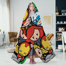 Load image into Gallery viewer, Ti Amo I love you - Exclusive Brand - Marvel - 2 Sizes - Dual-Stitched Hoodie Blanket
