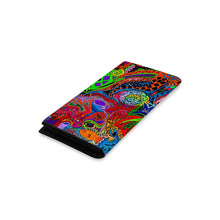 Load image into Gallery viewer, Ti Amo I love you - Multicolored Pattern - Women&#39;s Leather Wallets
