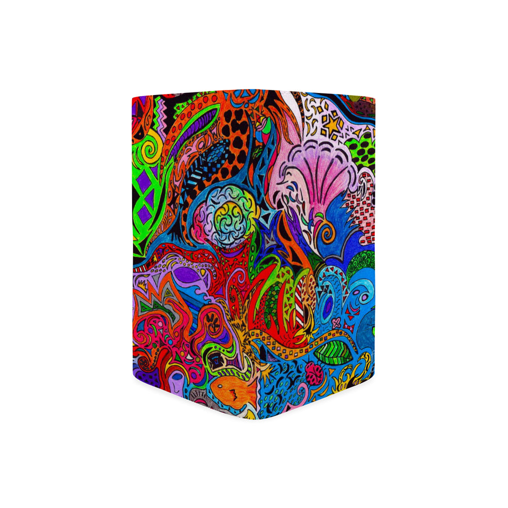 Ti Amo I love you - Multicolored Pattern - Women's Leather Wallets
