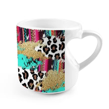 Load image into Gallery viewer, Ti Amo I love you - Exclusive Brand - Heart-shaped Mug (10.3 OZ)
