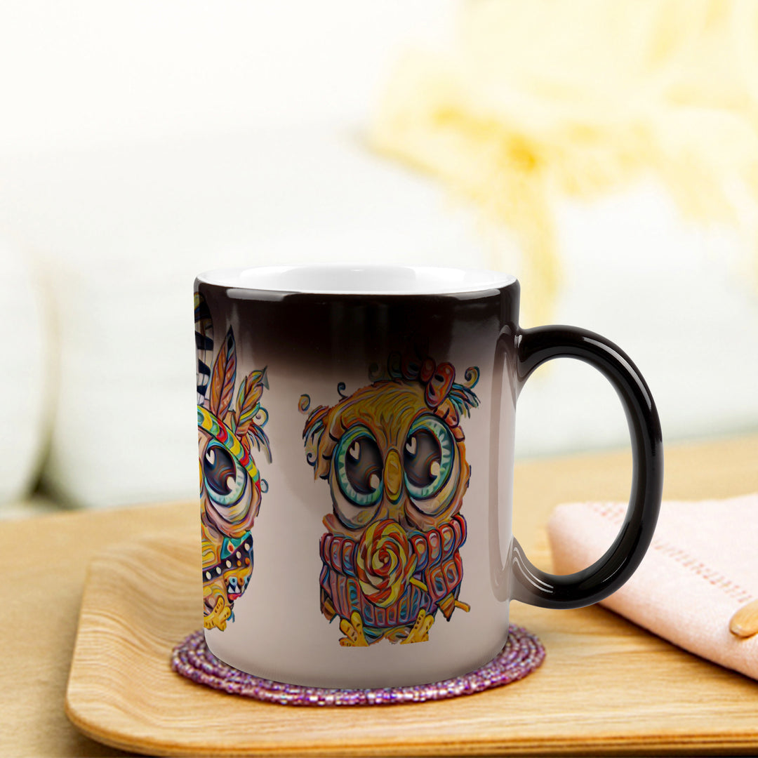 Ti Amo I love you - Exclusive brand - Owl Morphing Mug (11 OZ)