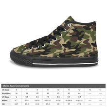 Load image into Gallery viewer, Ti Amo I love you Exclusive Brand - Men&#39;s High Top Canvas Shoes
