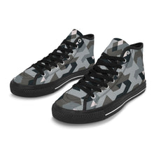 Load image into Gallery viewer, Ti Amo I love you Exclusive Brand - Men&#39;s High Top Canvas Shoes
