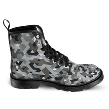 Load image into Gallery viewer, Ti Amo I love you - Exclusive brand - Men&#39;s Lace-Up Canvas Boots - Black Soles - Sizes 7-12
