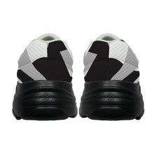 Load image into Gallery viewer, Ti Amo I love you - Exclusive Brand  - White / Black / Alto Gray - Geometical Design  - Men&#39;s Chunky Shoes
