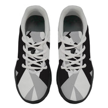 Load image into Gallery viewer, Ti Amo I love you - Exclusive Brand  - White / Black / Alto Gray - Geometical Design  - Men&#39;s Chunky Shoes
