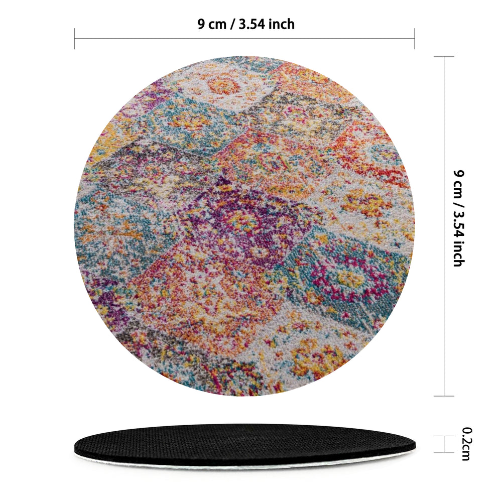 Ti Amo I love you - Exclusive Brand  - Rubbed Backed Round Coasters