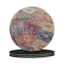 Load image into Gallery viewer, Ti Amo I love you - Exclusive Brand  - Rubbed Backed Round Coasters
