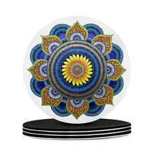 Load image into Gallery viewer, Ti Amo I love you - Exclusive Brand  - Rubbed Backed Round Coasters
