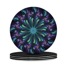 Load image into Gallery viewer, Ti Amo I love you - Exclusive Brand  - Rubbed Backed Round Coasters
