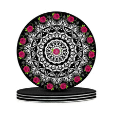 Load image into Gallery viewer, Ti Amo I love you - Exclusive Brand  - Rubbed Backed Round Coasters
