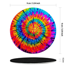 Load image into Gallery viewer, Ti Amo I love you - Exclusive Brand  - Rubbed Backed Round Coasters
