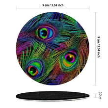 Load image into Gallery viewer, Ti Amo I love you - Exclusive Brand  - Rubbed Backed Round Coasters
