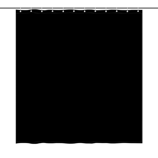Ti Amo I love you - Exclusive Brand - Black - Shower Curtain 72"x72"