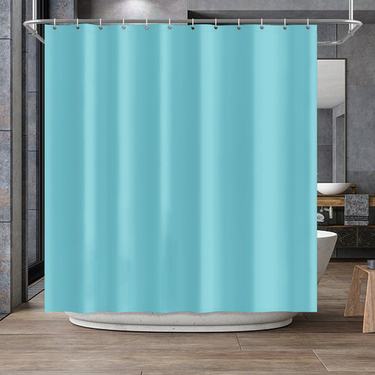 Ti Amo I love you - Exclusive Brand - Northern Lights Blue - Shower Curtain 72"x72"