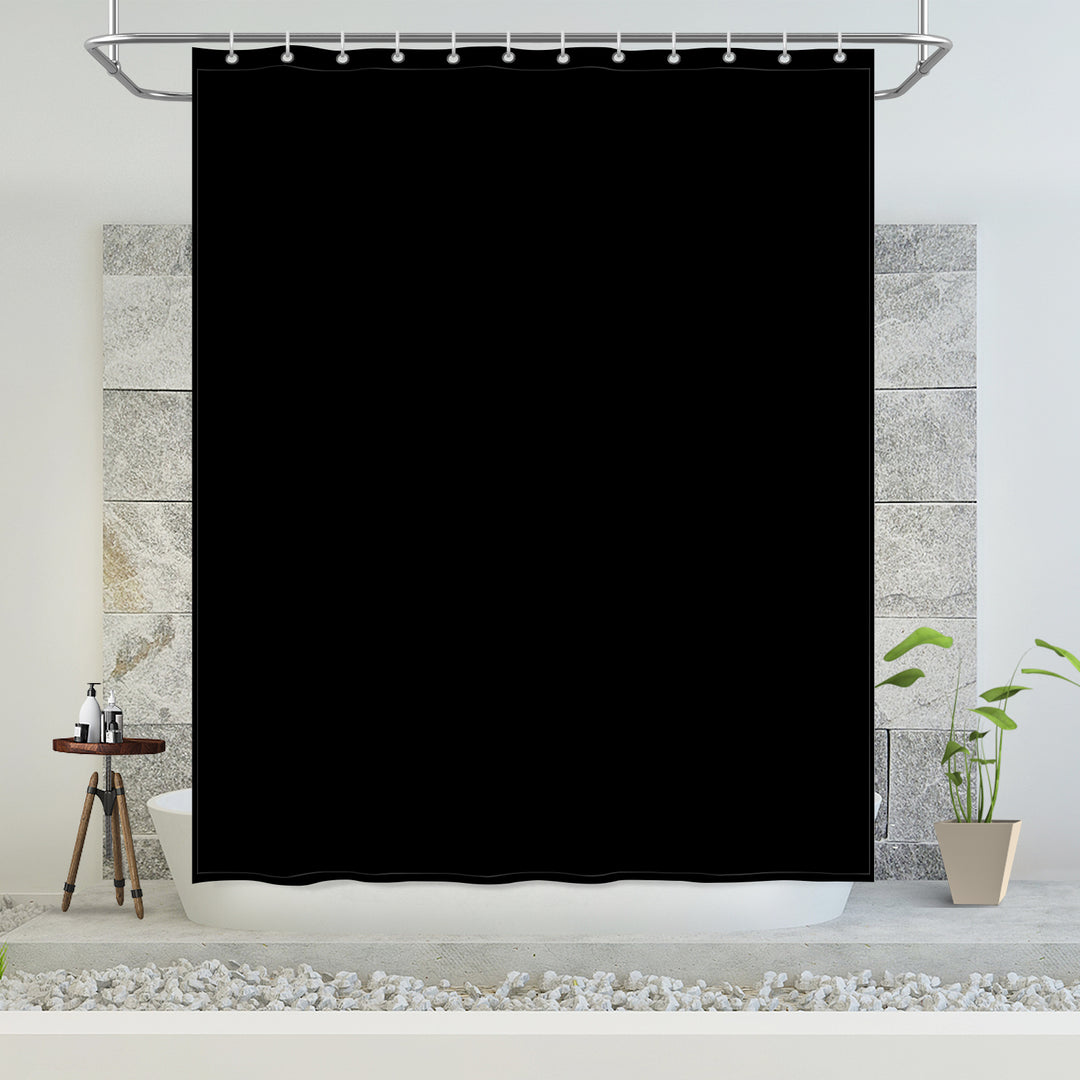 Ti Amo I love you - Exclusive Brand - Black - Shower Curtain 72"x84"