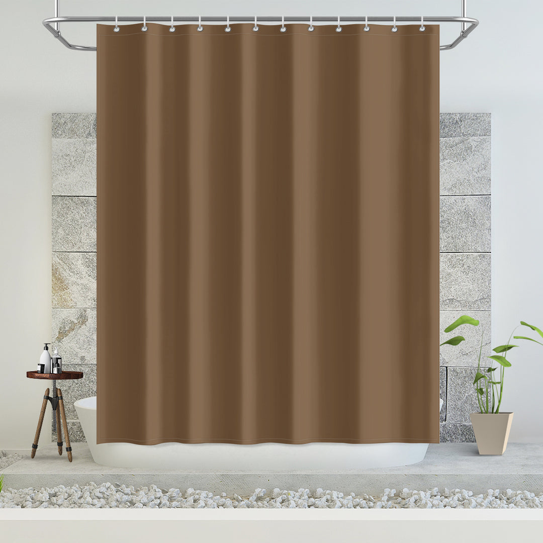 Ti Amo I love you - Exclusive Brand - Pastel Brown - Shower Curtain 72"x84"