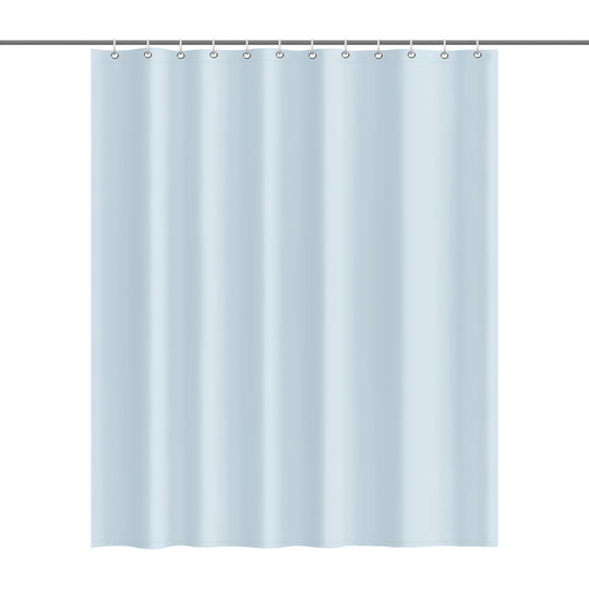Ti Amo I love you - Exclusive Brand - Pale Blue Lily - Shower Curtain 72"x84"
