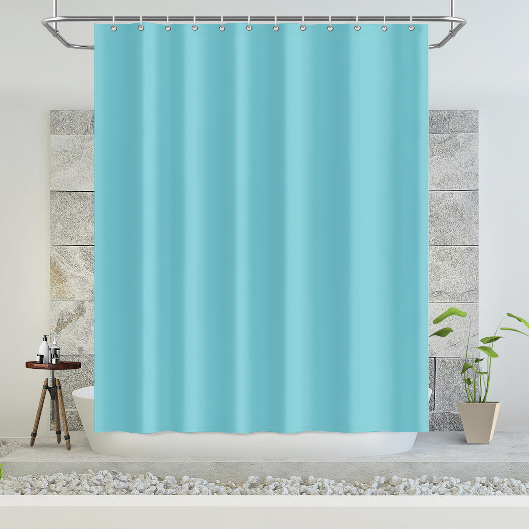 Ti Amo I love you - Exclusive Brand - Northern Lights Blue - Shower Curtain 72"x84"