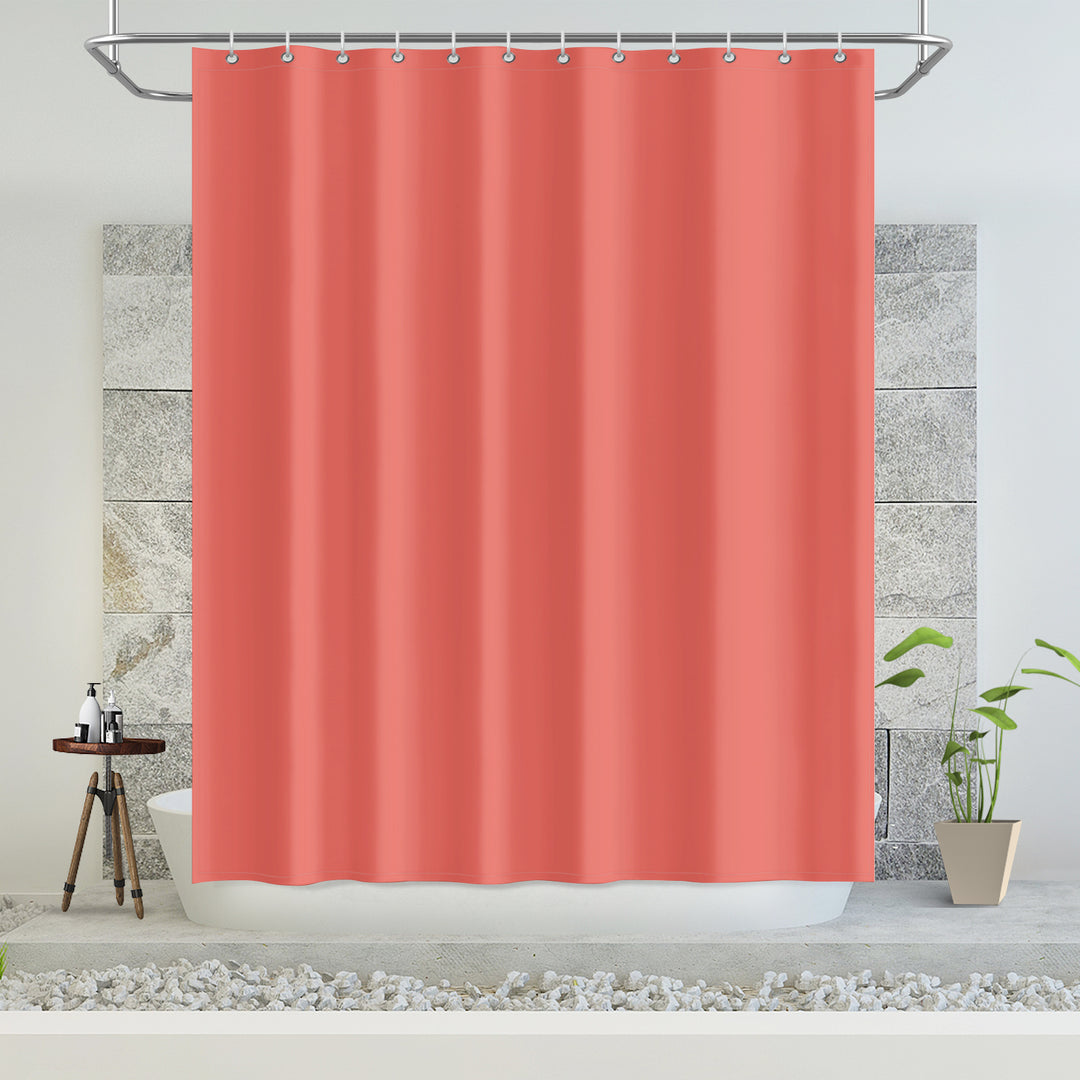 Ti Amo I love you - Exclusive Brand - Indian Red - Shower Curtain 72"x84"