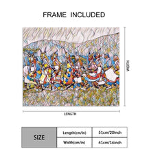 Load image into Gallery viewer, Ti Amo I love you - Exclusive brand -  Framed Canvas Print - 20&quot;x16&quot;
