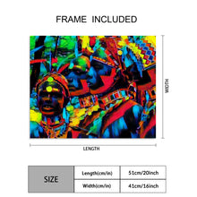 Load image into Gallery viewer, Ti Amo I love you - Exclusive brand -  Framed Canvas Print - 20&quot;x16&quot;
