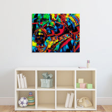 Load image into Gallery viewer, Ti Amo I love you - Exclusive brand -  Framed Canvas Print - 20&quot;x16&quot;
