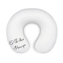 Load image into Gallery viewer, Ti Amo I love you - Exclusive Brand - U-Shaped Travel Neck Pillow
