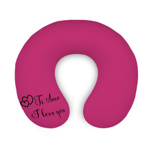 Load image into Gallery viewer, Ti Amo I love you - Exclusive Brand - U-Shaped Travel Neck Pillow
