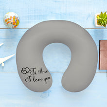 Load image into Gallery viewer, Ti Amo I love you - Exclusive Brand - U-Shaped Travel Neck Pillow
