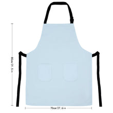 Load image into Gallery viewer, Ti Amo I love you- Exclusive Brand - Pale Blue Lily - Adjustable Apron
