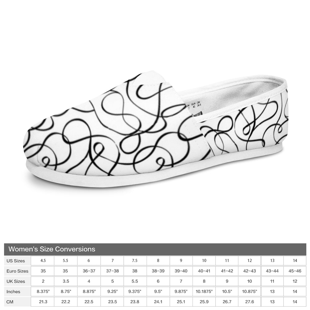 Ti Amo I love you - Exclusive Brand  - Women's Casual Canvas Shoes
