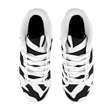 Load image into Gallery viewer, Ti Amo I love you - Exclusive Brand - Black &amp; White - Zebra -  Womens Chukka Canvas Shoes
