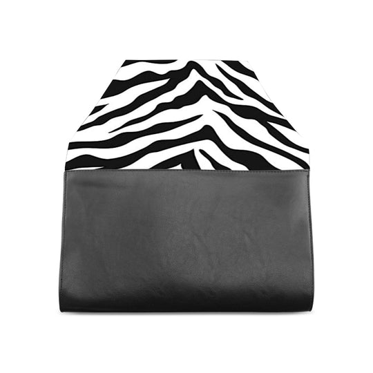 Ti Amo I love you - Exclusive Brand  - Zebra Stripes - Clutch Bag