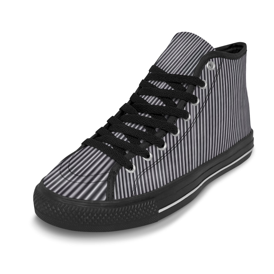 Ti Amo I love you Exclusive Brand - Men's High Top Canvas Shoes