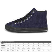 Load image into Gallery viewer, Ti Amo I love you Exclusive Brand - Men&#39;s High Top Canvas Shoes
