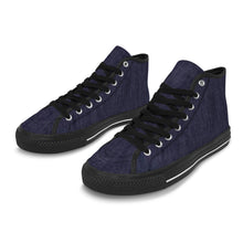 Load image into Gallery viewer, Ti Amo I love you Exclusive Brand - Men&#39;s High Top Canvas Shoes
