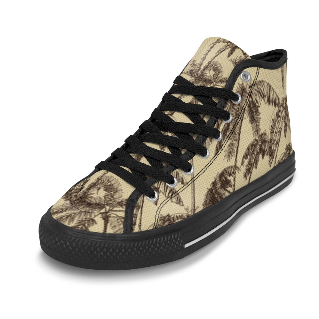 Ti Amo I love you Exclusive Brand - Men's High Top Canvas Shoes