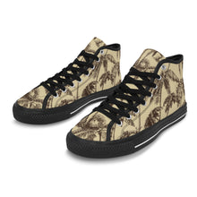 Load image into Gallery viewer, Ti Amo I love you Exclusive Brand - Men&#39;s High Top Canvas Shoes
