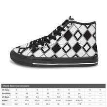 Load image into Gallery viewer, Ti Amo I love you Exclusive Brand - Men&#39;s High Top Canvas Shoes
