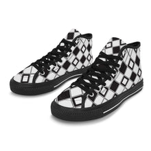 Load image into Gallery viewer, Ti Amo I love you Exclusive Brand - Men&#39;s High Top Canvas Shoes
