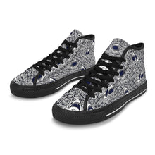 Load image into Gallery viewer, Ti Amo I love you Exclusive Brand - Men&#39;s High Top Canvas Shoes
