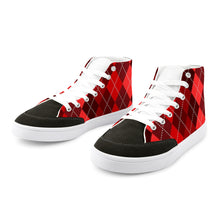 Load image into Gallery viewer, Ti Amo I love you - Exclusive Brand- Mens High Top Canvas Shoes
