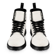 Load image into Gallery viewer, Ti Amo I love you - Exclusive brand - Men&#39;s Lace-Up Canvas Boots - Black Soles
