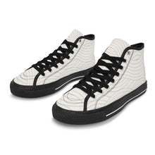 Load image into Gallery viewer, Ti Amo I love you Exclusive Brand - Men&#39;s High Top Canvas Shoes
