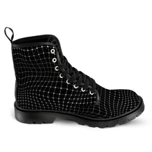 Load image into Gallery viewer, Ti Amo I love you - Exclusive brand - Men&#39;s Lace-Up Canvas Boots - Black Soles
