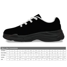 Load image into Gallery viewer, Ti Amo I love you - Exclusive Brand - Black -  Men&#39;s Chunky Shoes
