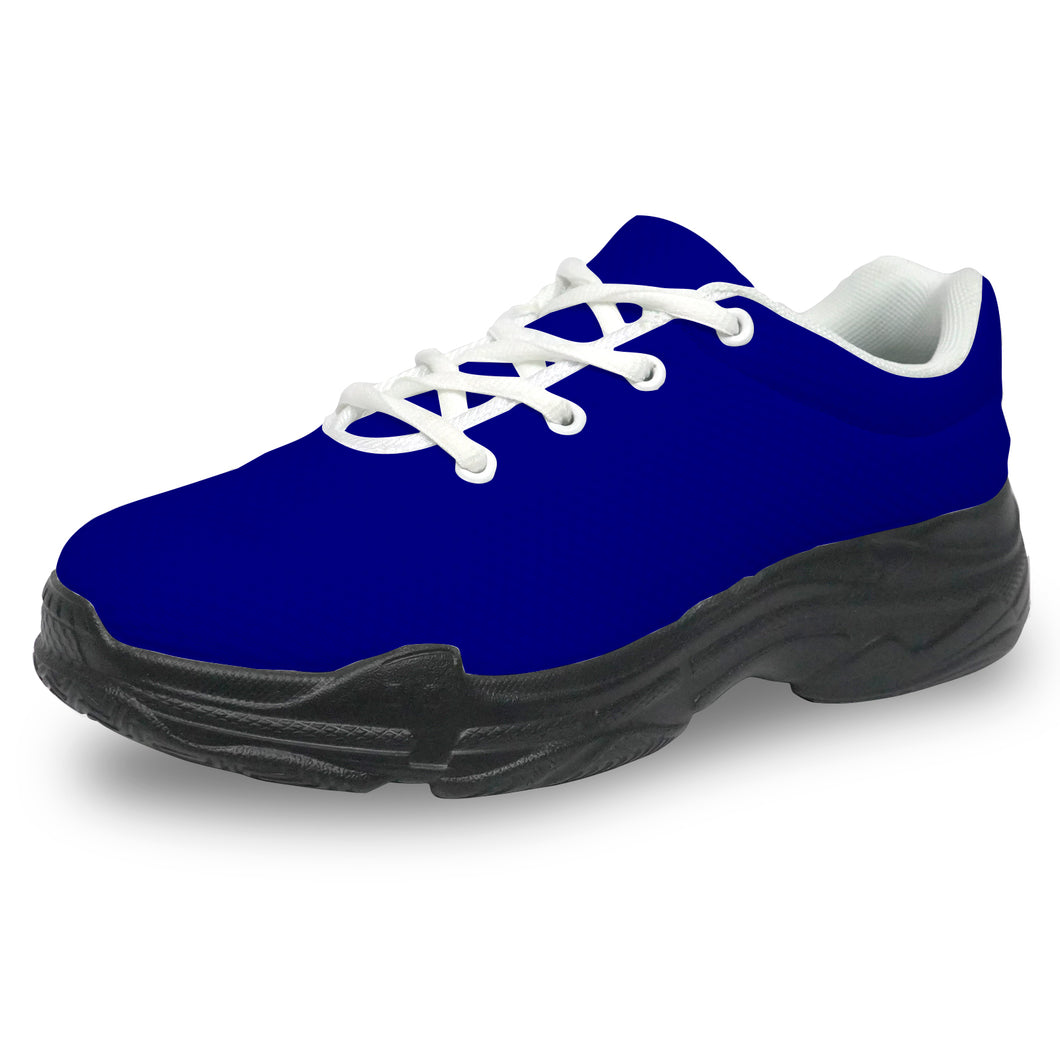 Ti Amo I love you - Exclusive Brand - Navy Blue - Men's Chunky Shoes
